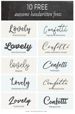 what are the best cursive fonts for your personal brand?