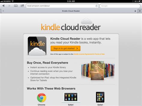 can you read apple books on kindle with a cloud-based solution?