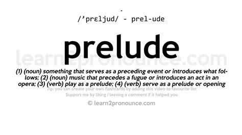 prelude meaning in music: An Explorative Discourse on Its Evolving Significance and Influence in Musical Compositions